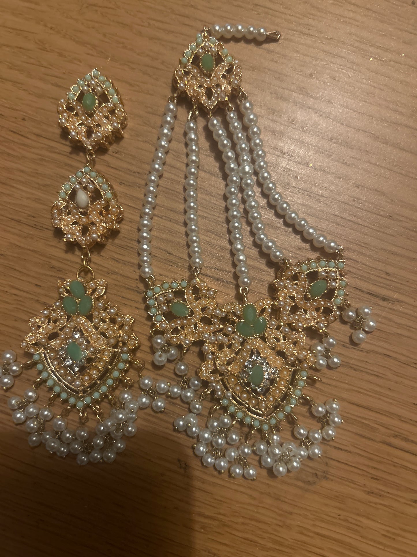 Mint pearl jhumoor