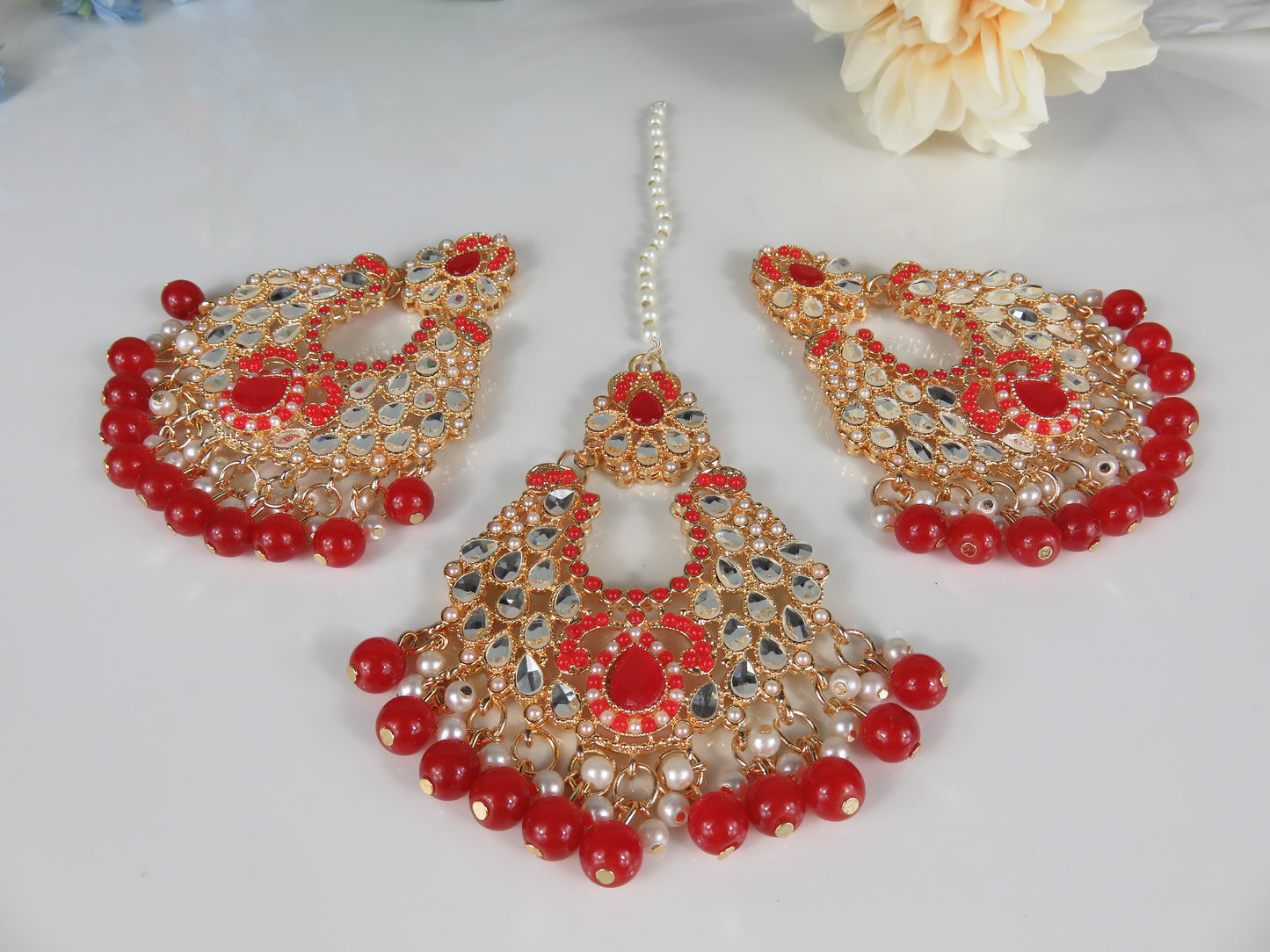 Oversized Tikka Earring - Colours