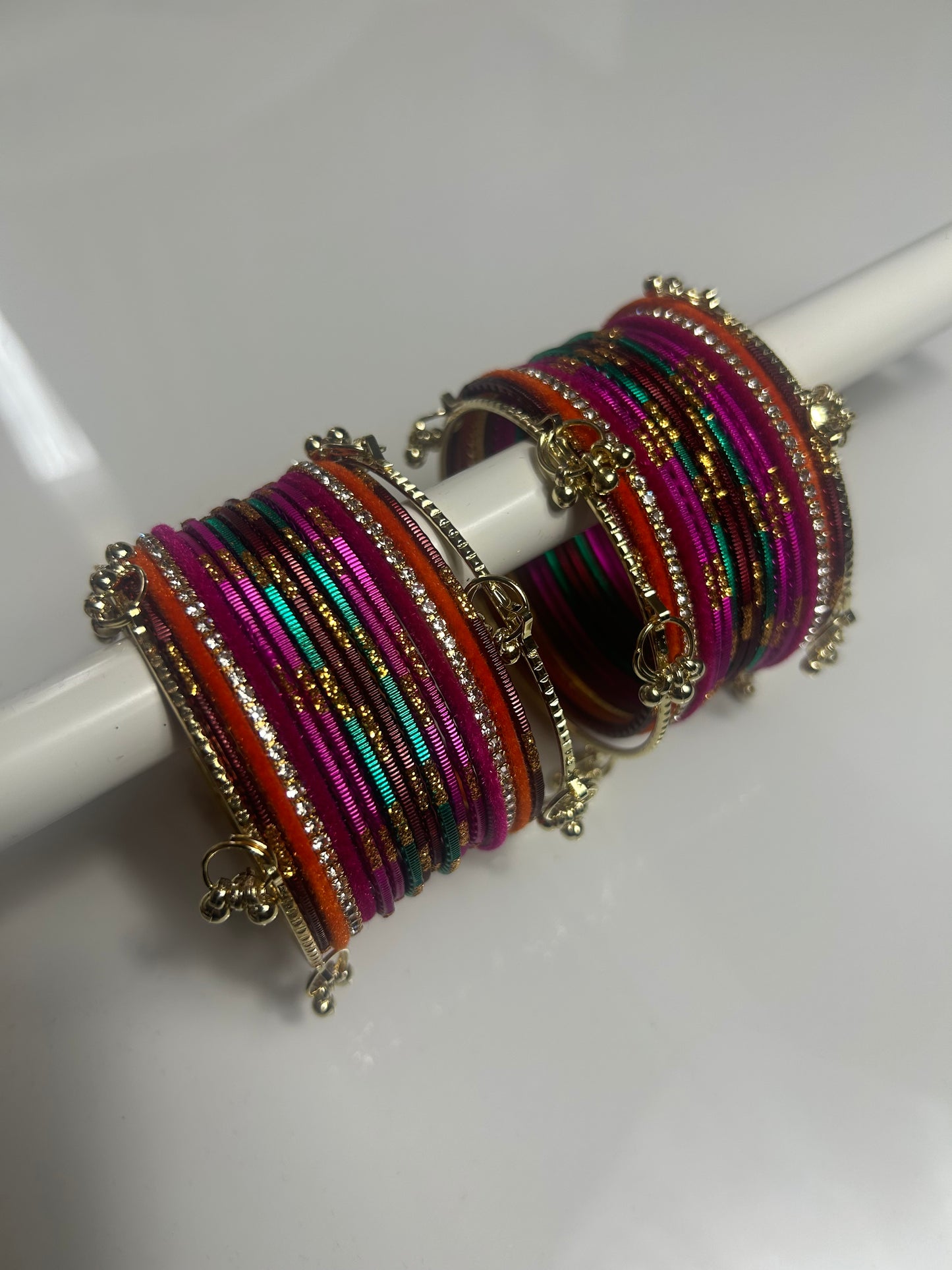 2.6 Kashmiri Bangles Various Colours