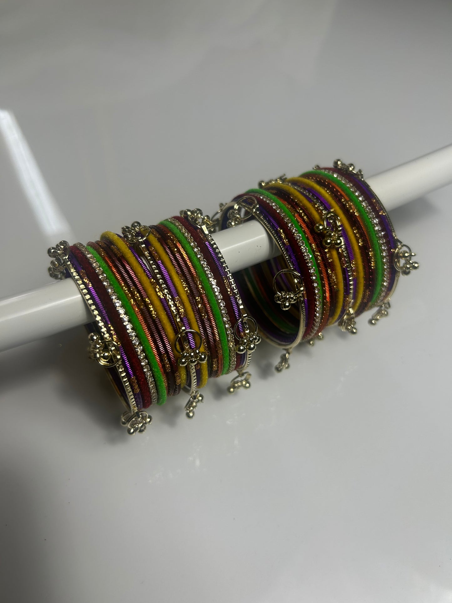 2.6 Kashmiri Bangles Various Colours