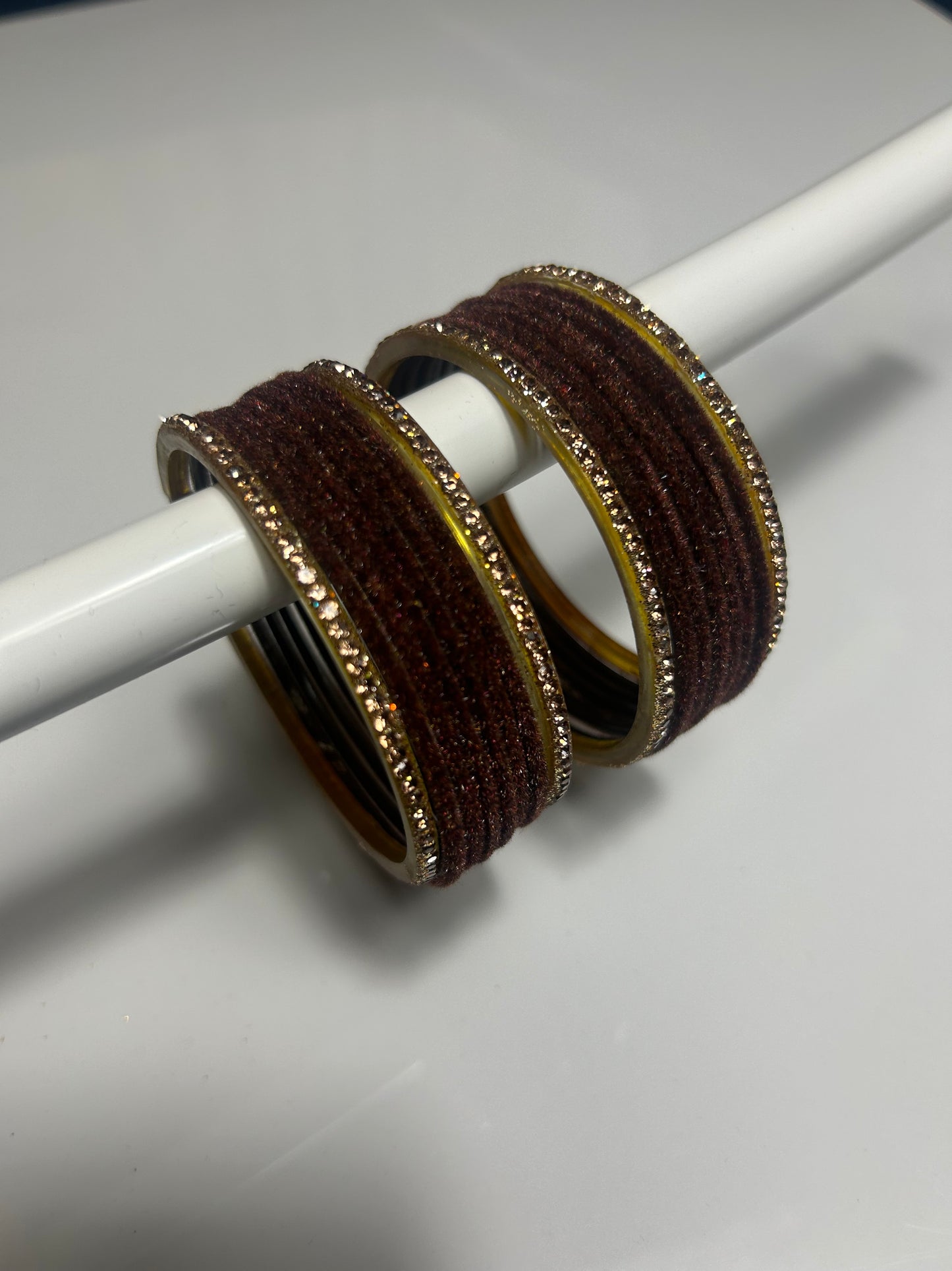 2.10 Velvet Bangles - Various colours available