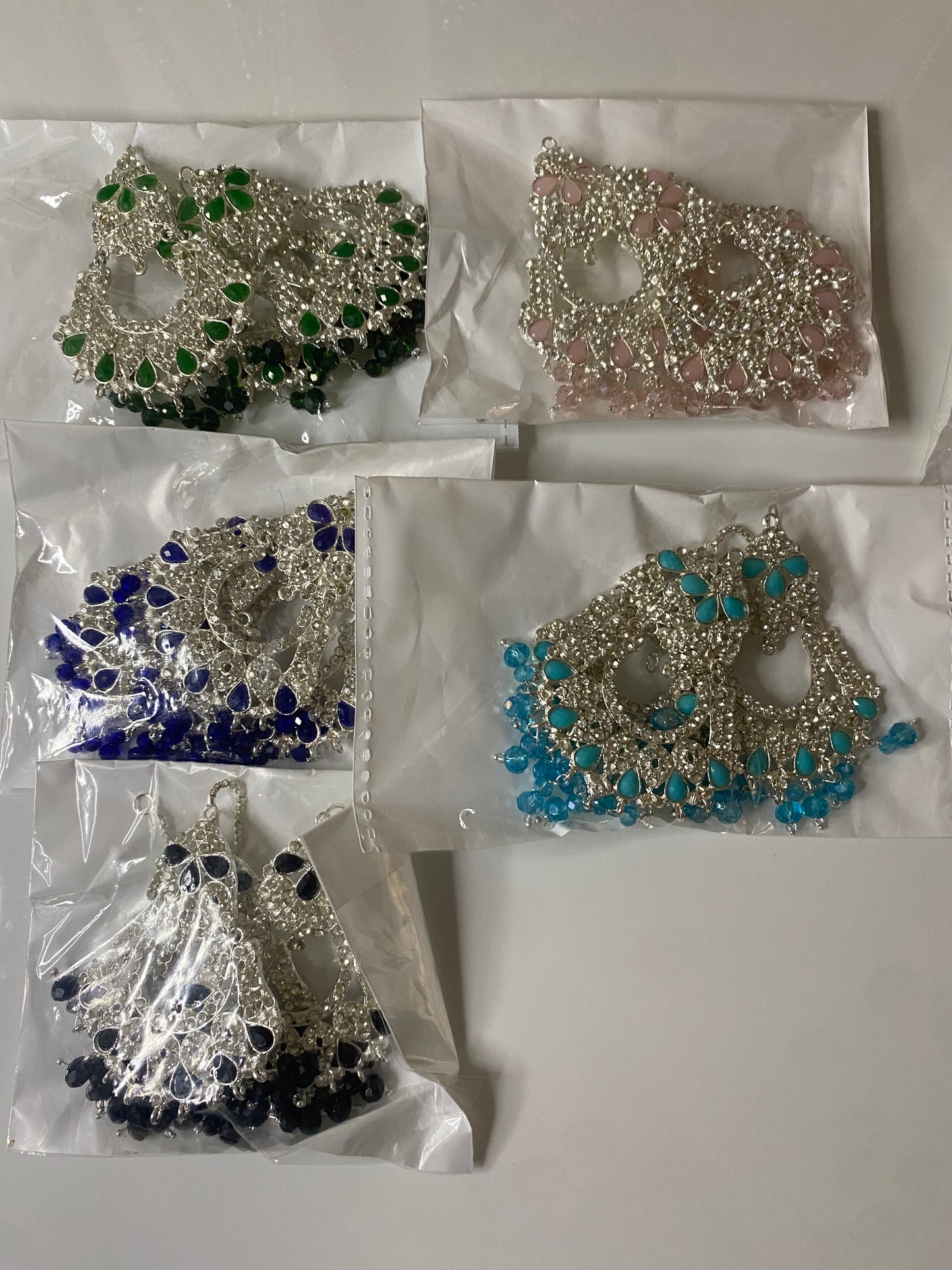 Sparkle Tikka Earring Set