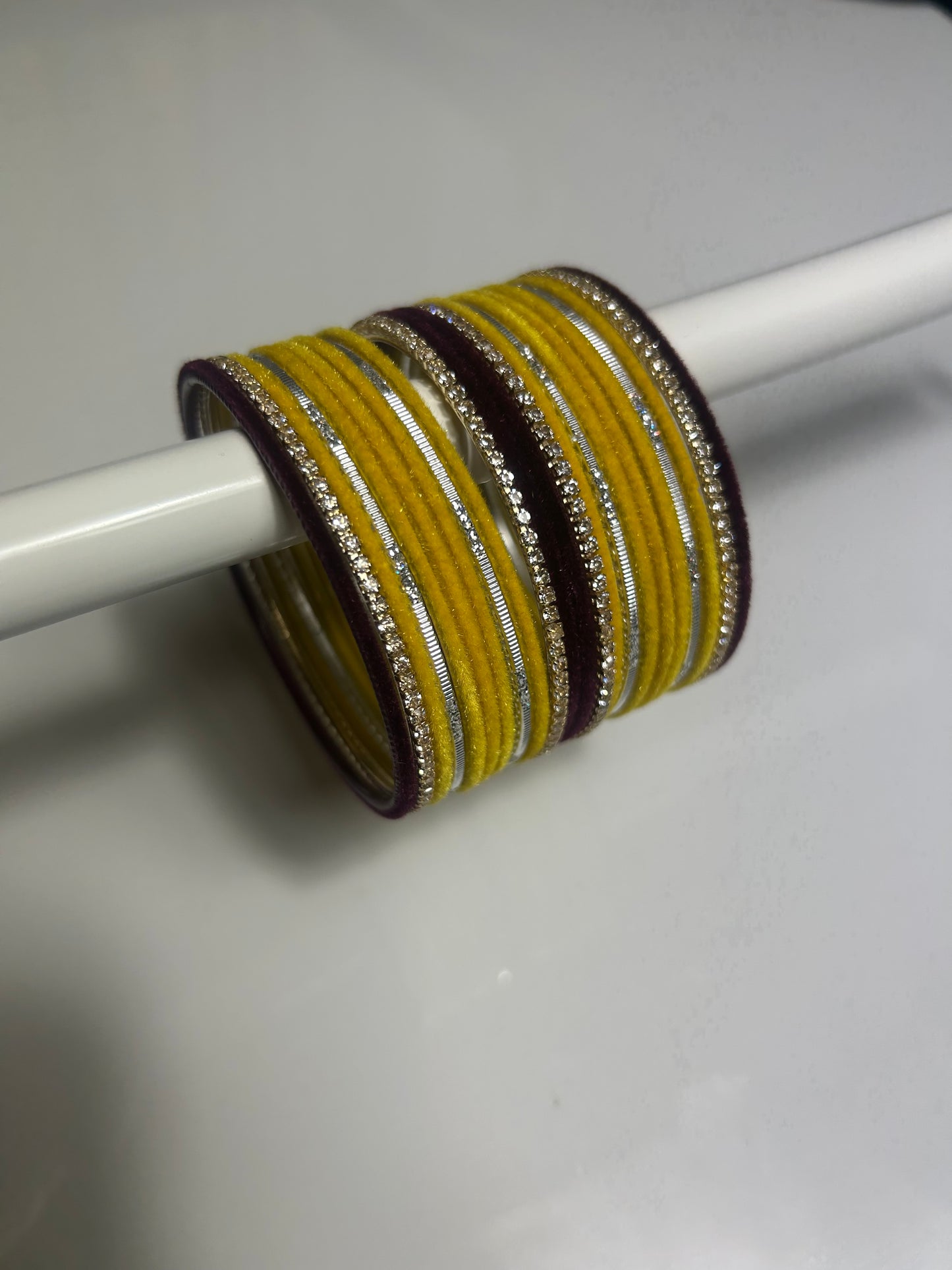 2.10 Velvet Bangles - Various colours available