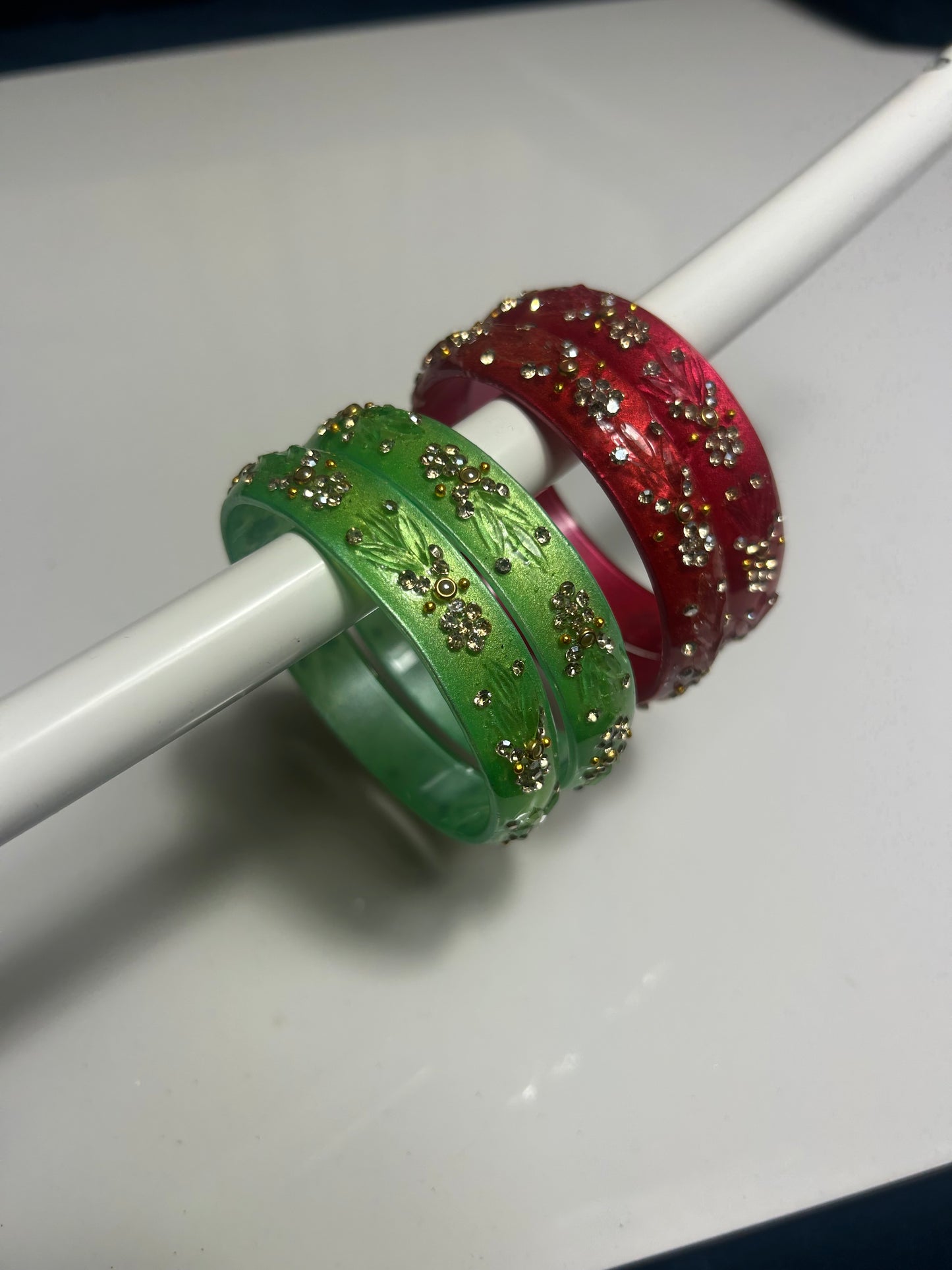 Thick Glass Bangles
