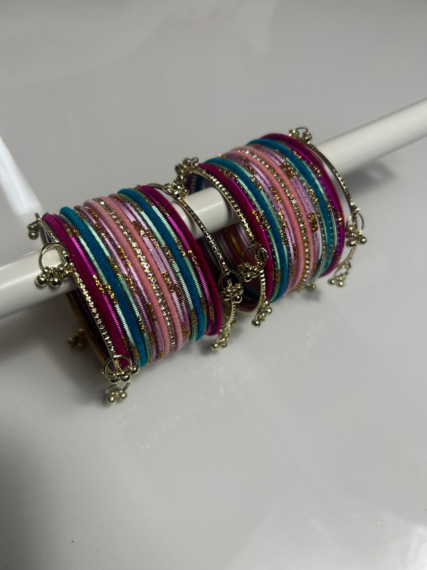2.6 Kashmiri Bangles Various Colours