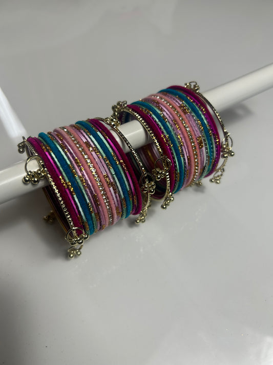 2.6 Kashmiri Bangles Various Colours