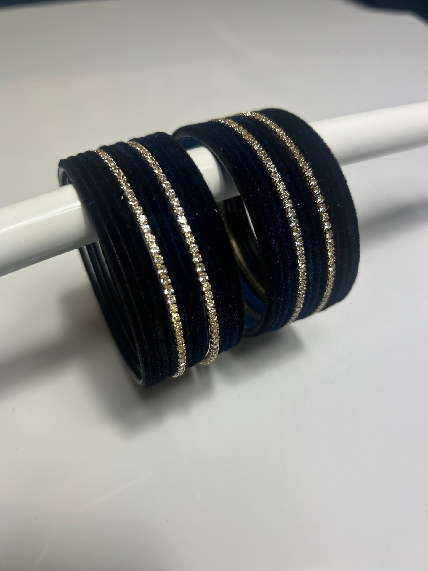 2.10 Velvet Bangles - Various colours available