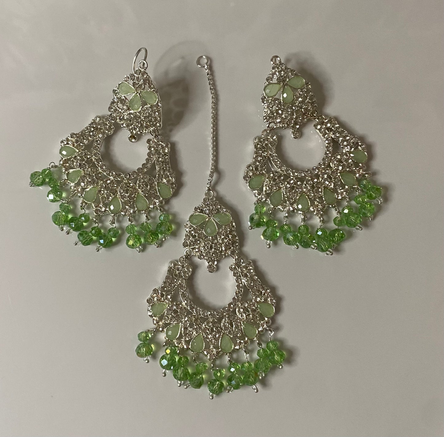 Sparkle Tikka Earring Set