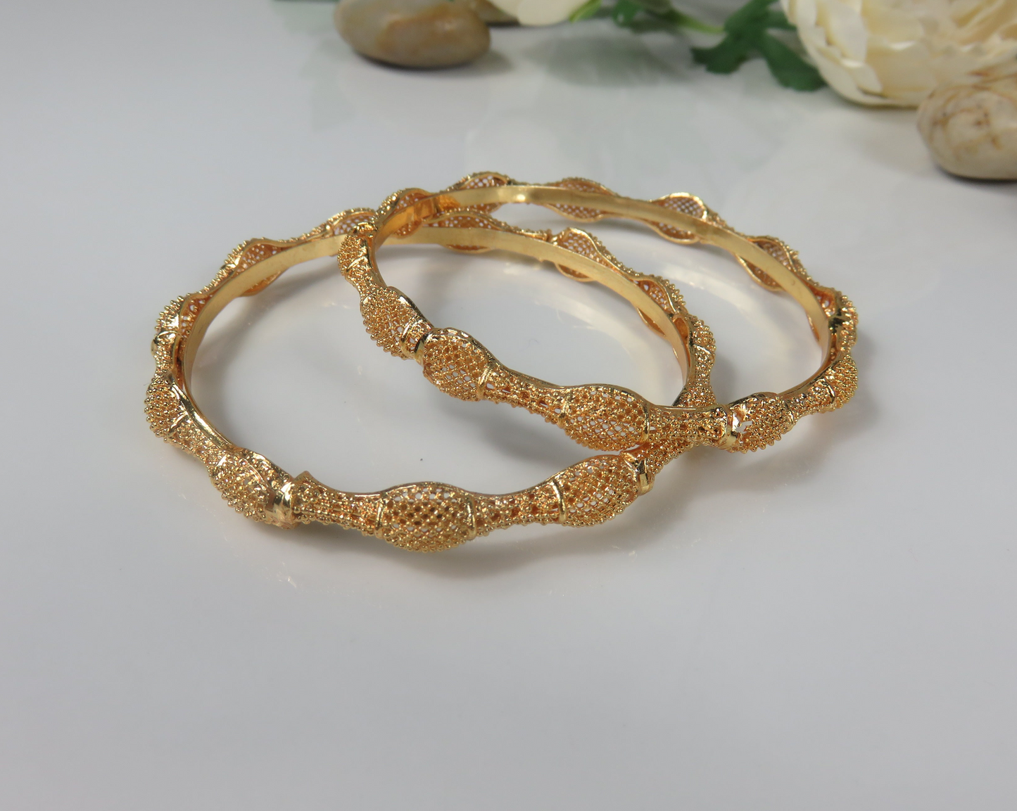 Gold Bangles Style 1