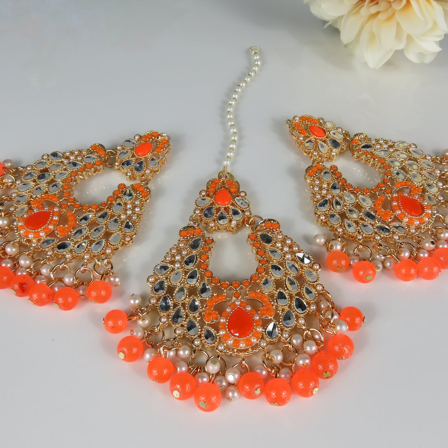 Oversized Tikka Earring - Colours