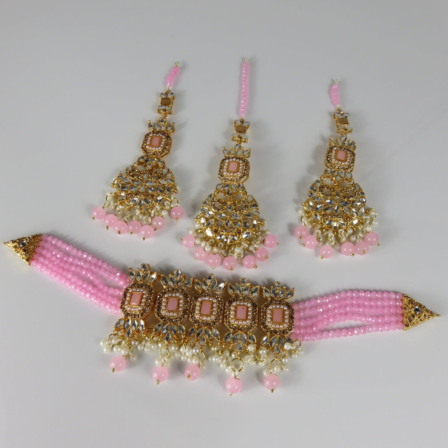 Chunky Square Choker Necklace