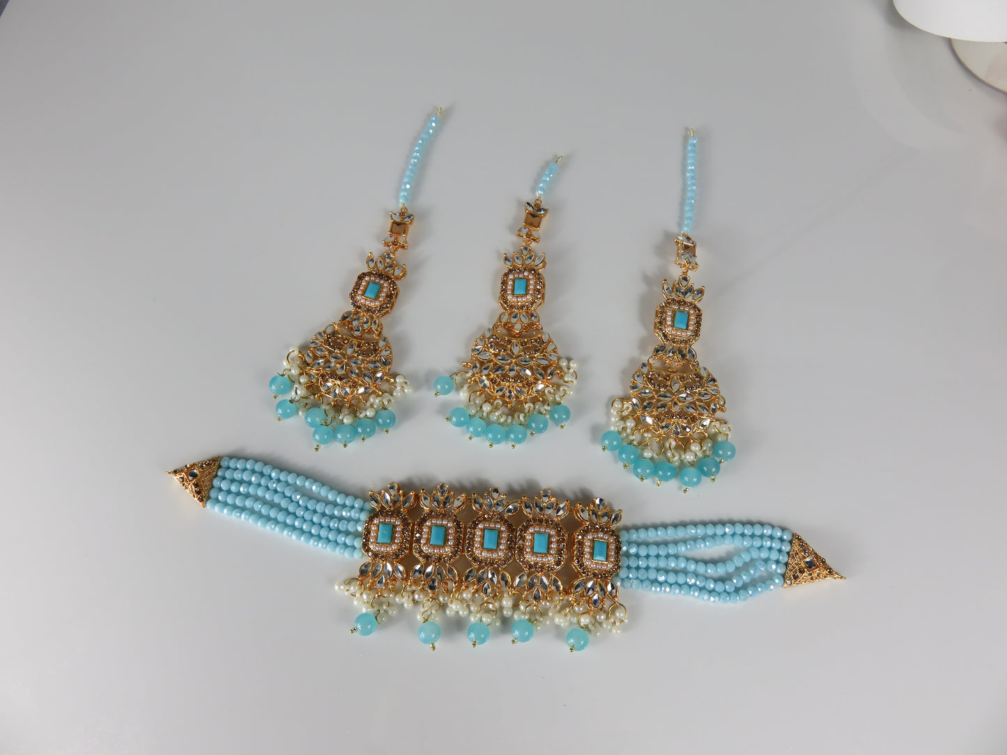 Chunky Square Choker Necklace