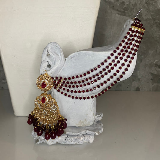 Zara Detachable Sahara Earrings Tikka