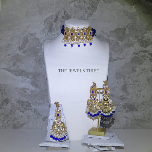 Chunky Square Choker Necklace